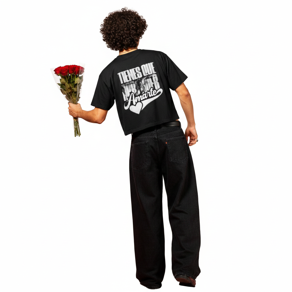 CAMISETA AMARTE NEGRA (Campanada)