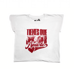 CAMISETA AMARTE BLANCA (Campanada)