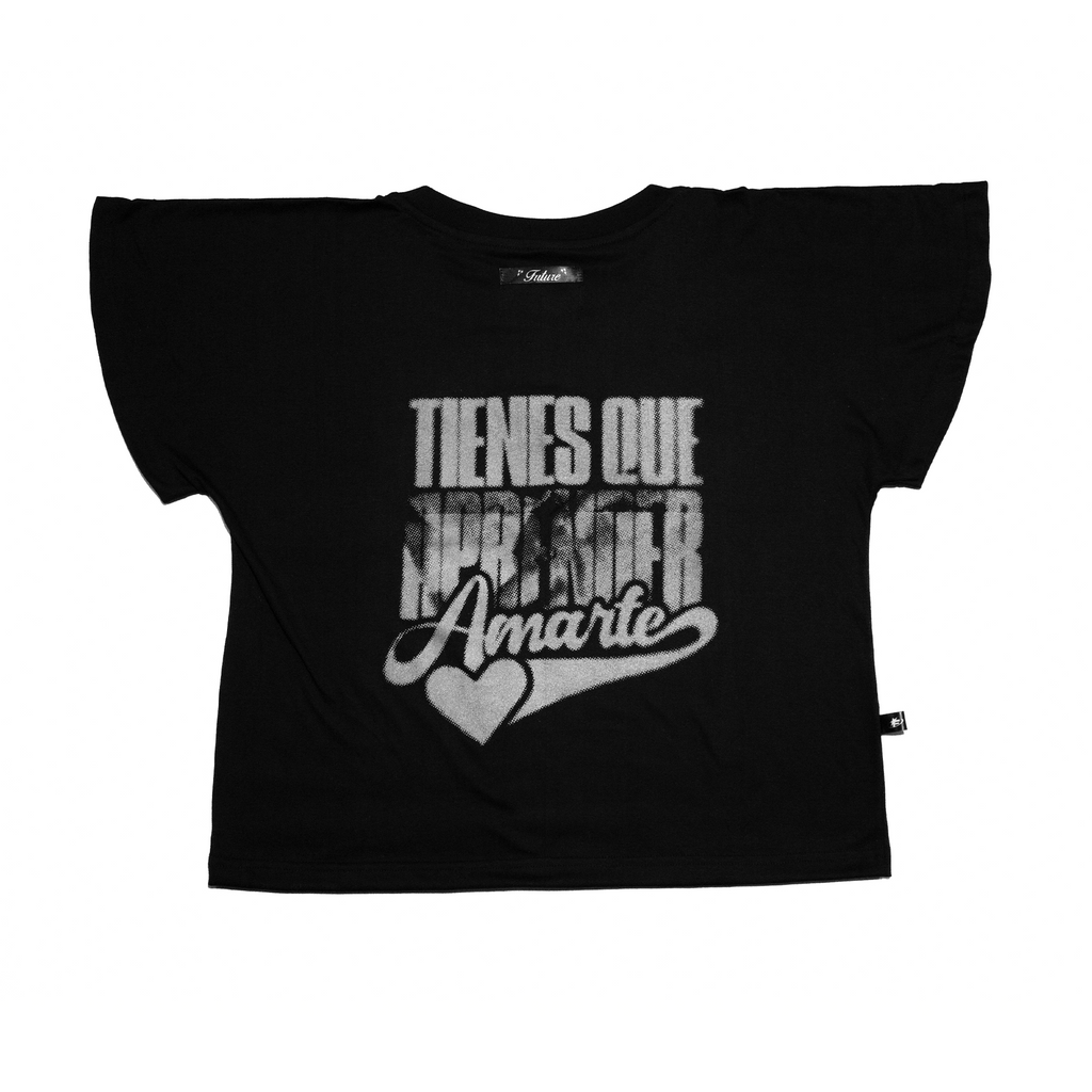 CAMISETA AMARTE NEGRA (Campanada)