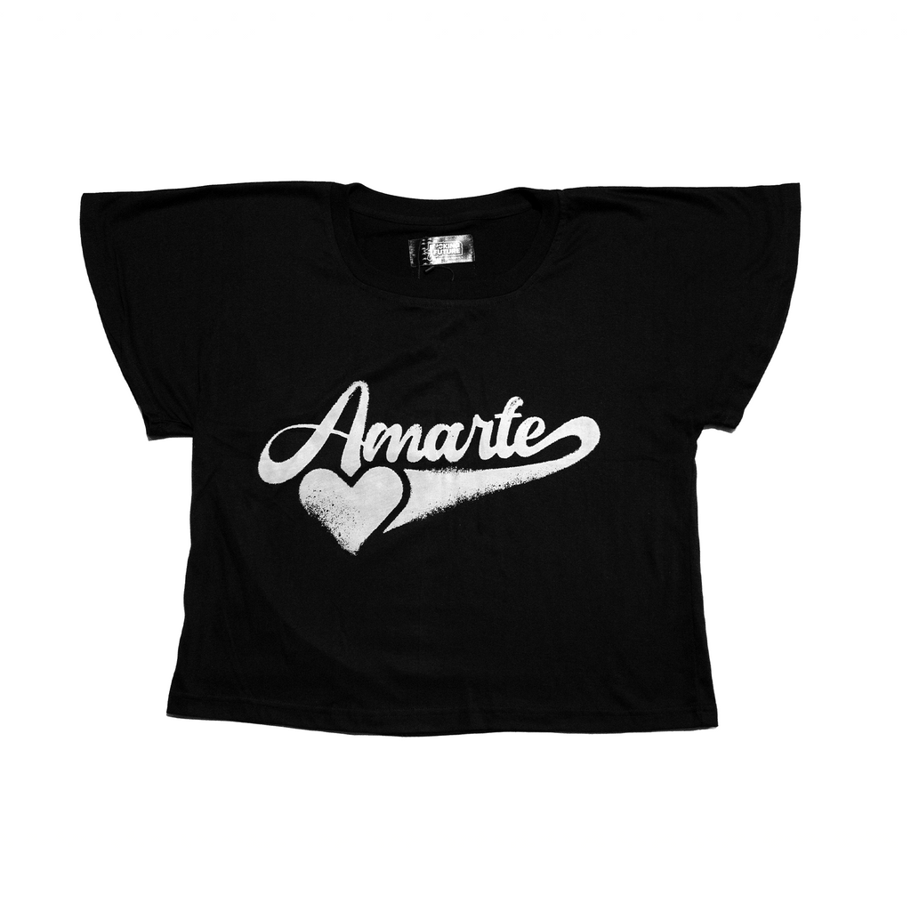 CAMISETA AMARTE NEGRA (Campanada)