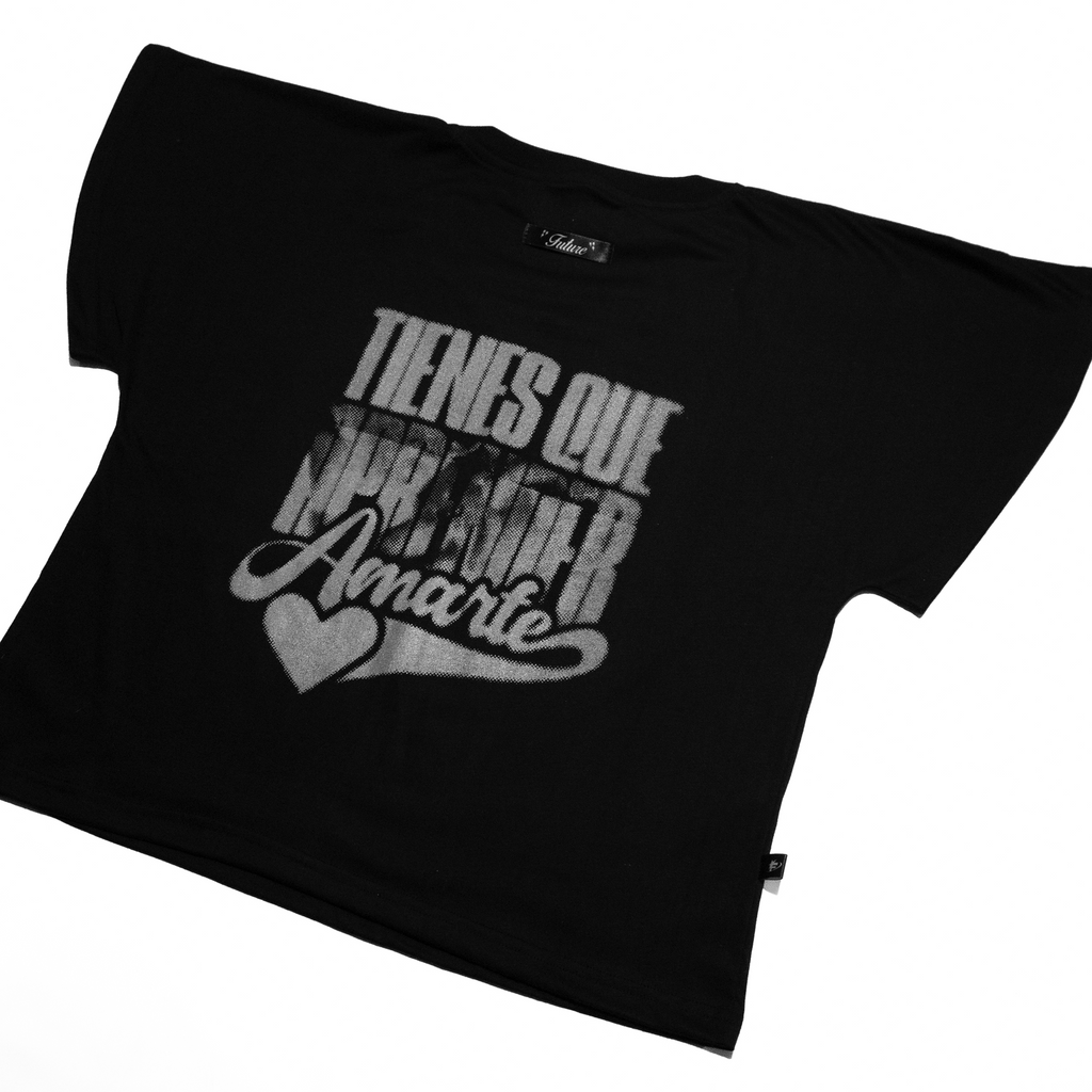CAMISETA AMARTE NEGRA (Campanada)