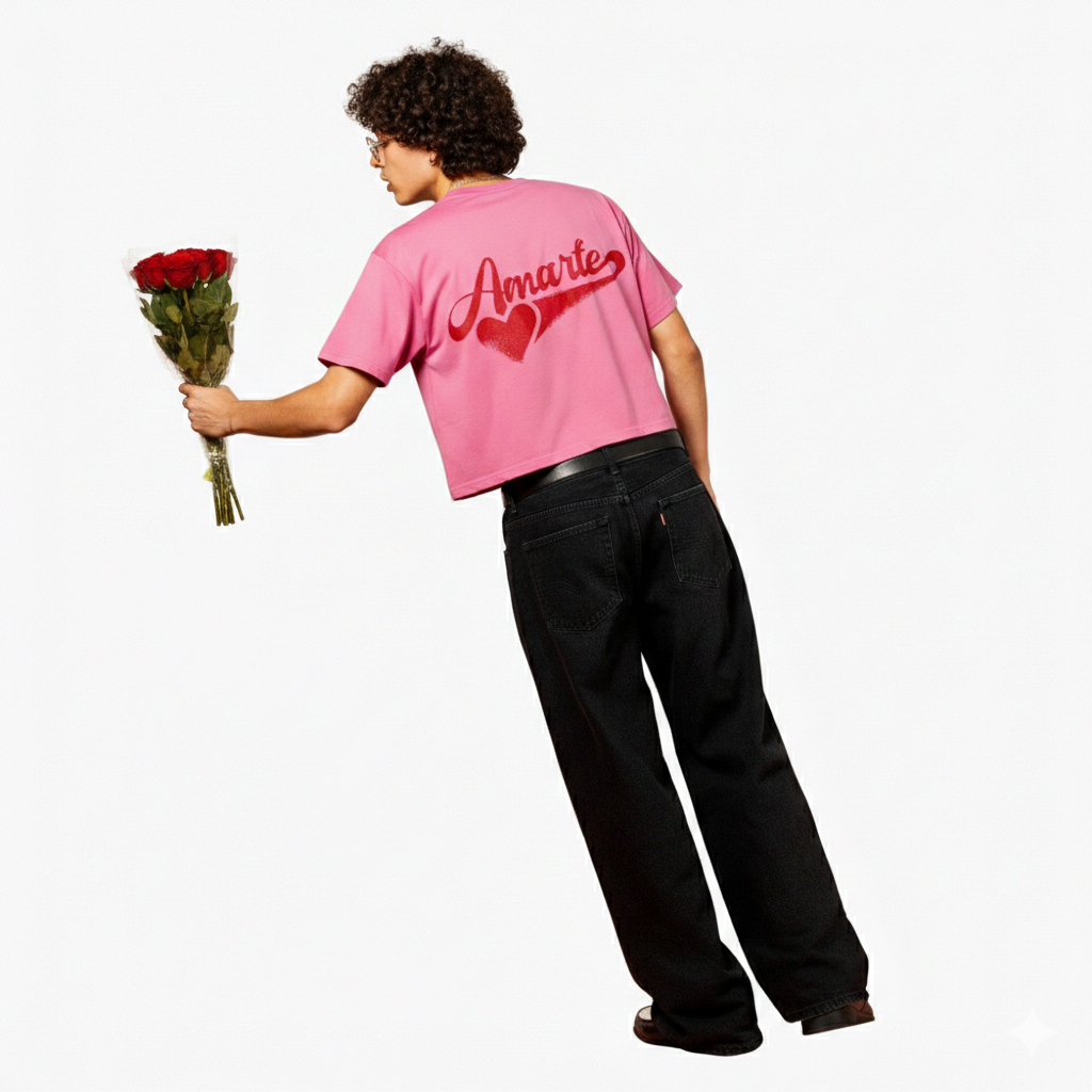 CAMISETA AMARTE ROSA