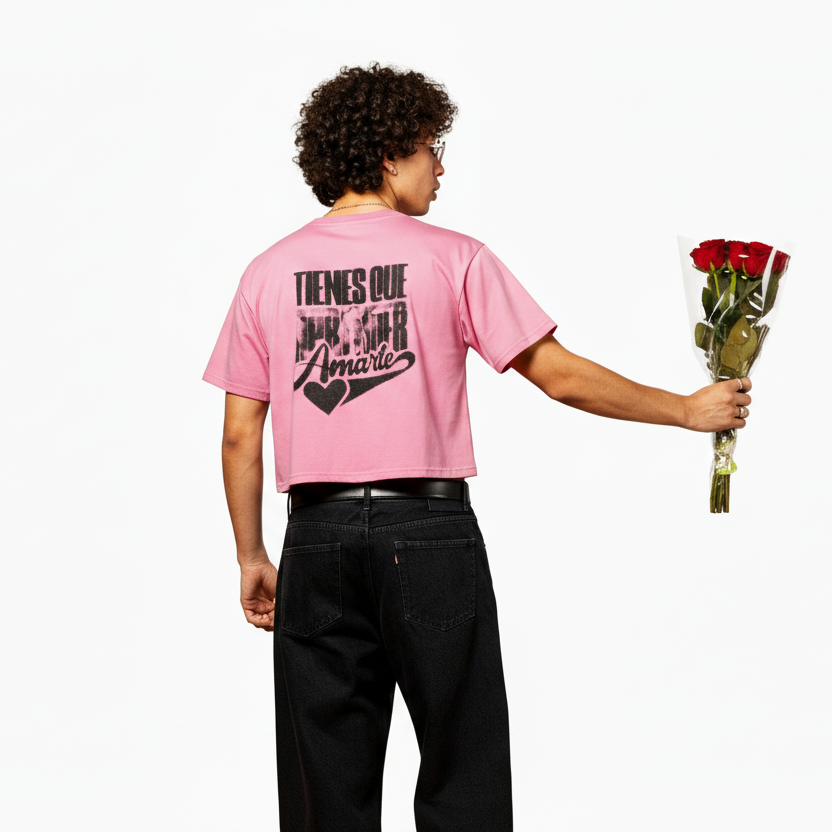 CAMISETA AMARTE ROSA