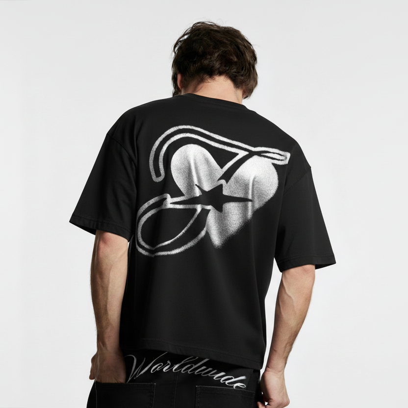 CAMISETA AMARTE NEGRA