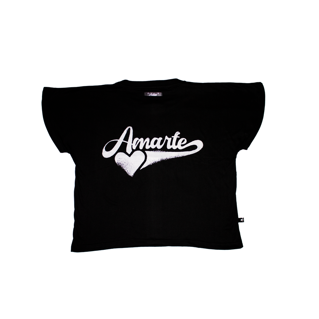 CAMISETA AMARTE NEGRA (Campanada)