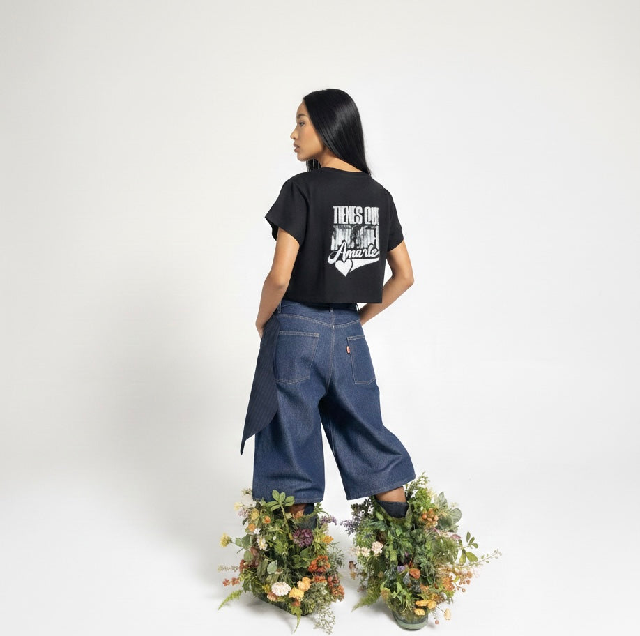 CAMISETA AMARTE NEGRA (Campanada)